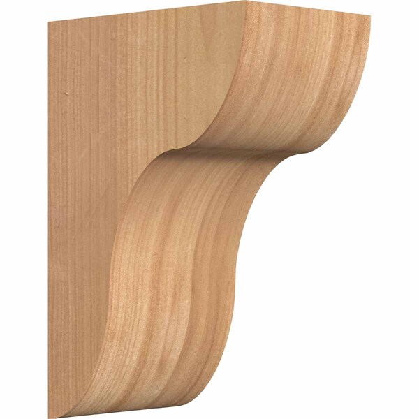 Ekena Millwork Carmel Smooth Corbel, Western Red Cedar, 5 1/2"W x 8"D x 12"H COR06X08X12CAR00SWR - main